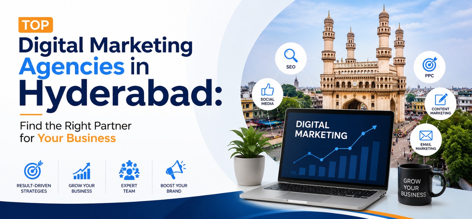 Top Digital Marketing Agencies in Hyderabad: Find the Right Partner for Your Business
